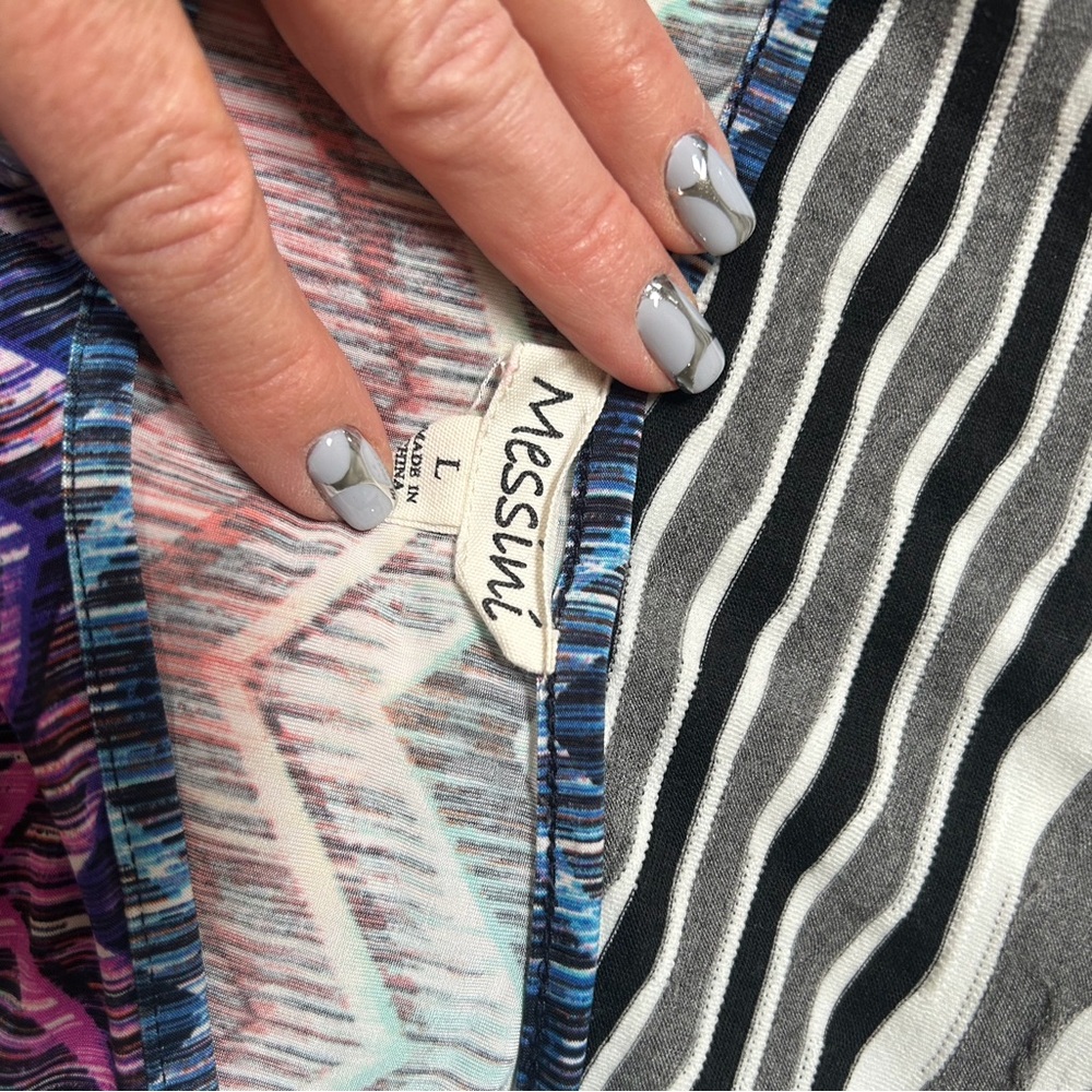 Messini Chevron Pattern Dress - Picture 4 of 4